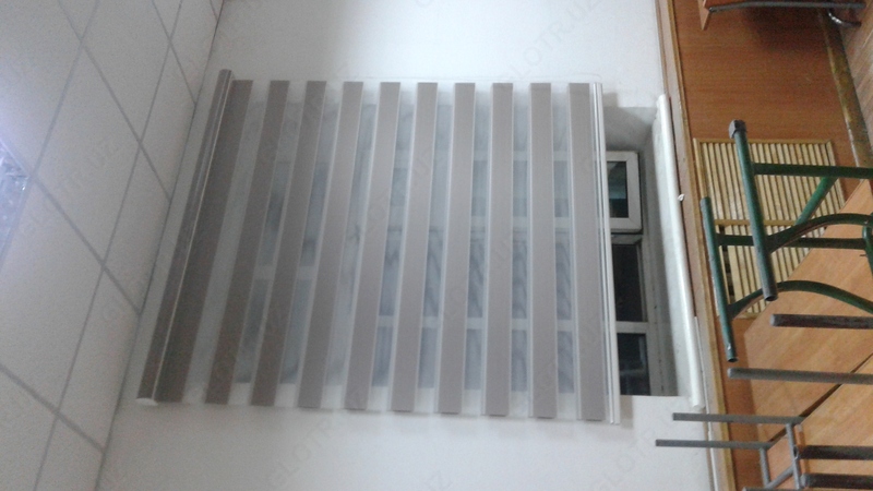 Установка горизонтальных жалюзи - Goodwin jaluzi