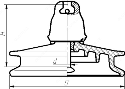 Изоляторы ПСД 70Е - 210 000 сум / шт.