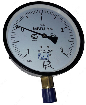 Вакуумметры ВП3У от -1 кг до 0 кг - 137 812.5 сум / шт.