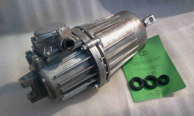 Pusher elektrohidravlik TE-50 (ikkita novda)