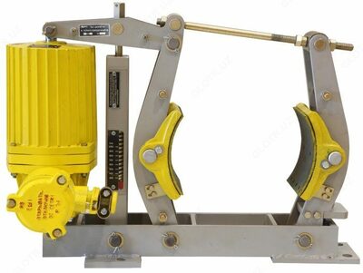 Тормоз ТКГ-800 с одноштоковыми электрогидротолкателями