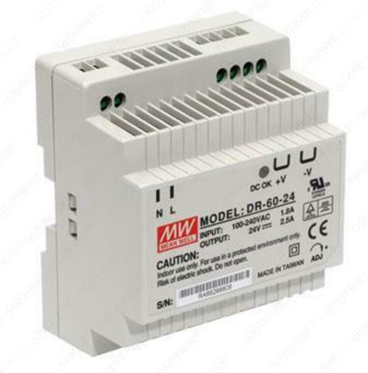 Блок питания MEANWELL DR-60-24