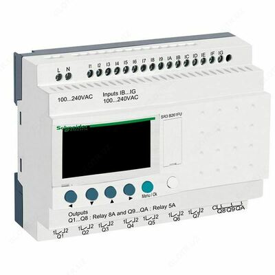Реле модульный типа SR3B261FU Zelio Logic реле Schneider Electric
