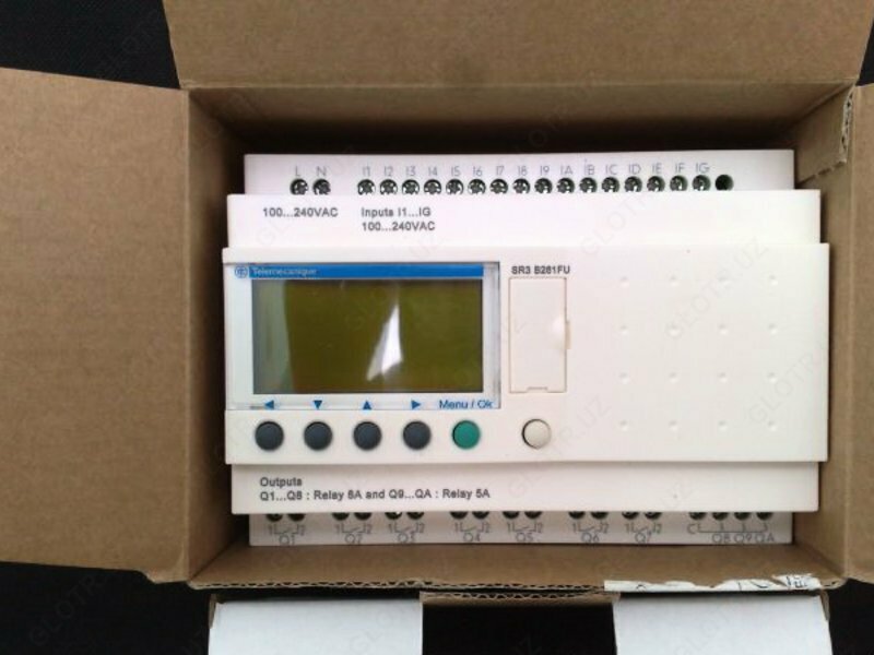 Реле модульный типа SR3B261FU Zelio Logic реле Schneider Electric