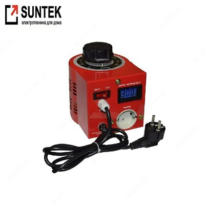 Автотрансформатор ЛАТР SUNTEK RED 500ВА 0-300 Вольт (2А)