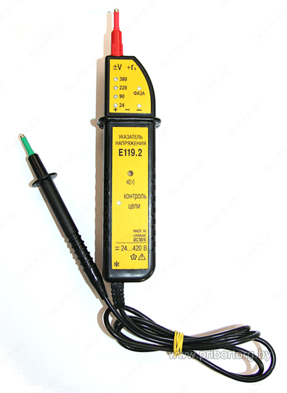 от {0} сум Е119.2-указатель напряжения