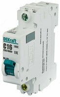 DEKraft ВА-101 Автоматический выключатель однополюсный 8А (4.5 кА