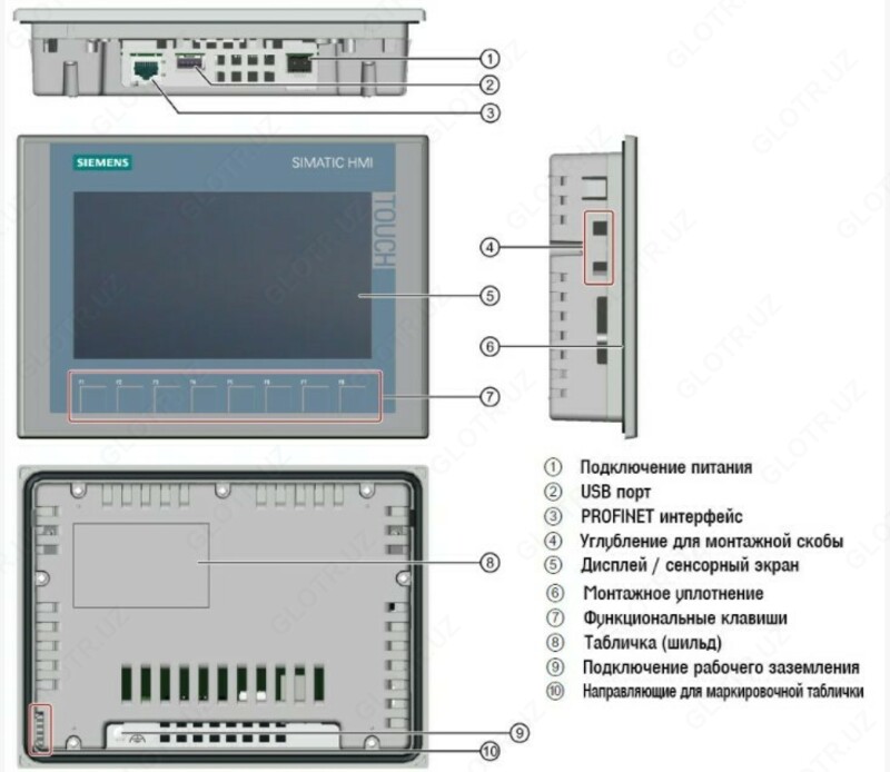 Панель оператора SIMATIC HMI KTP700 Basic 6AV2123-2GA03-0AX0 - 9 000 000 сум
