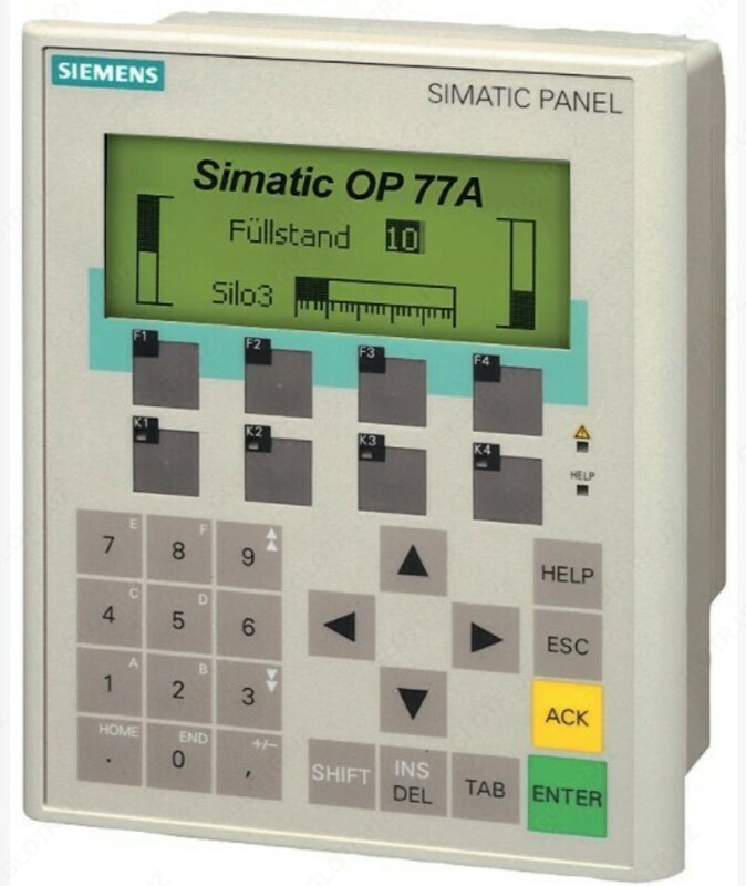 OPERATOR PANELI SIMATIC OP 77A 6AV6641-0BA11-0AX1 Siemens