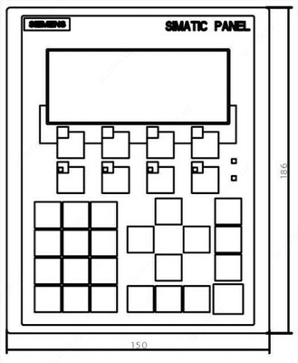 ПАНЕЛЬ ОПЕРАТОРА SIMATIC OP 77A 6AV6641-0BA11-0AX1 Siemens