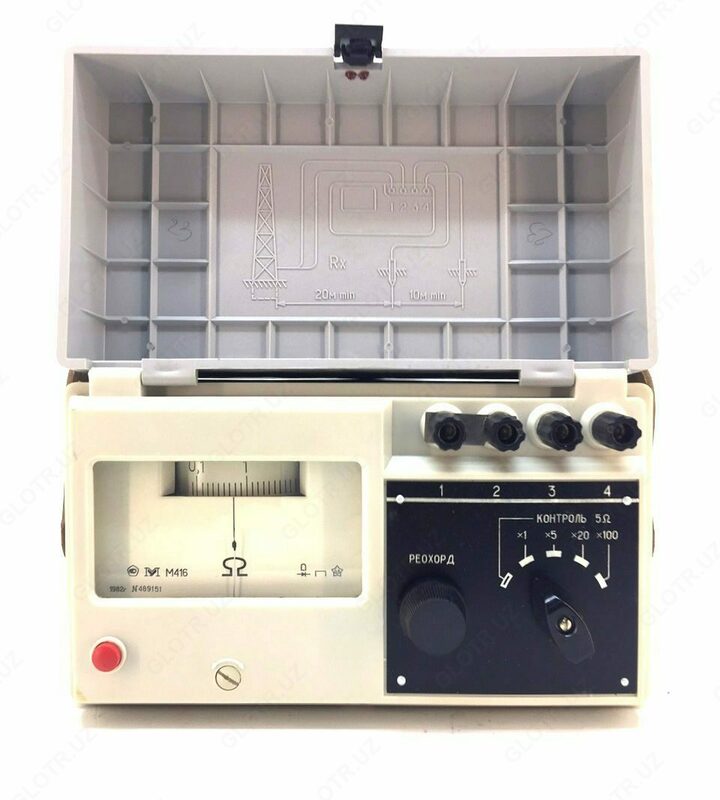 Измеритель сопротивления заземления М416 - по запросу