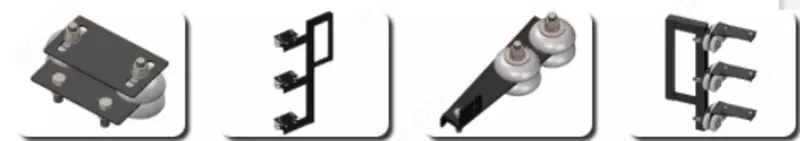 Троллеедержатели для квадратных троллей ДТН-2А-1МУ1