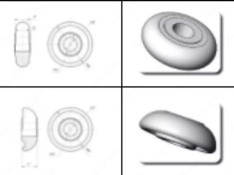 Trolleybuslar uchun komponentlar izolyator 3252