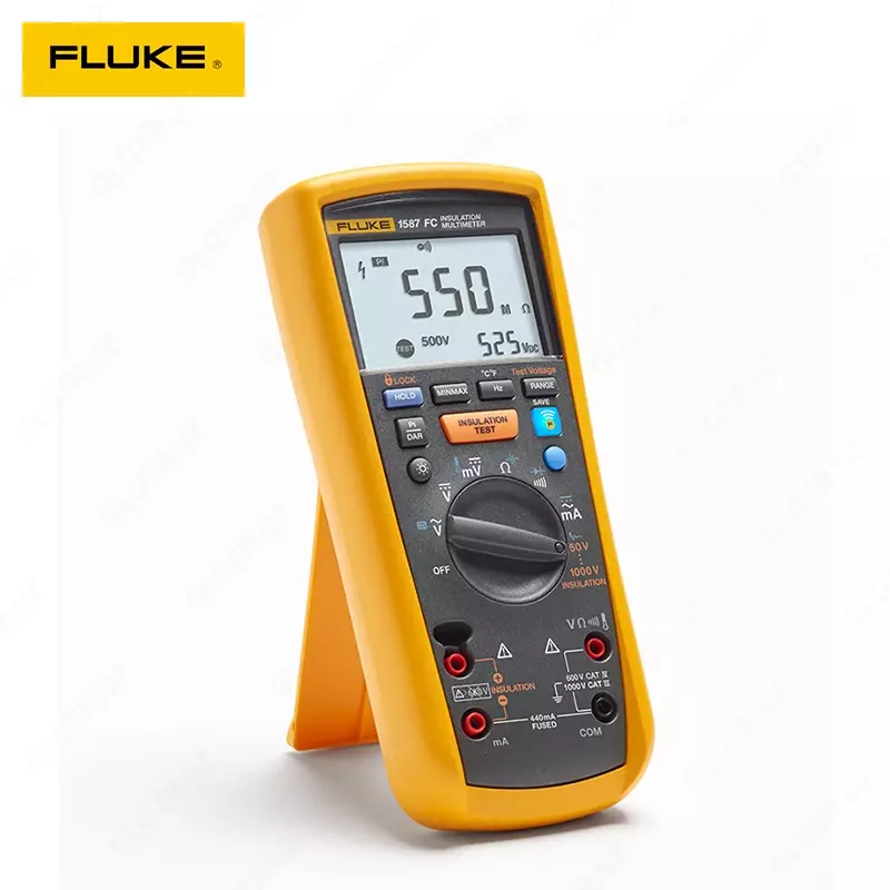 Fluke 1587 FC-simsiz aloqa funktsiyasi bilan multimetr-megaommetr