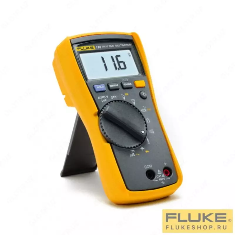 Fluke 116— мультиметр для систем обогрева, вентиляции и кондиционирования воздуха