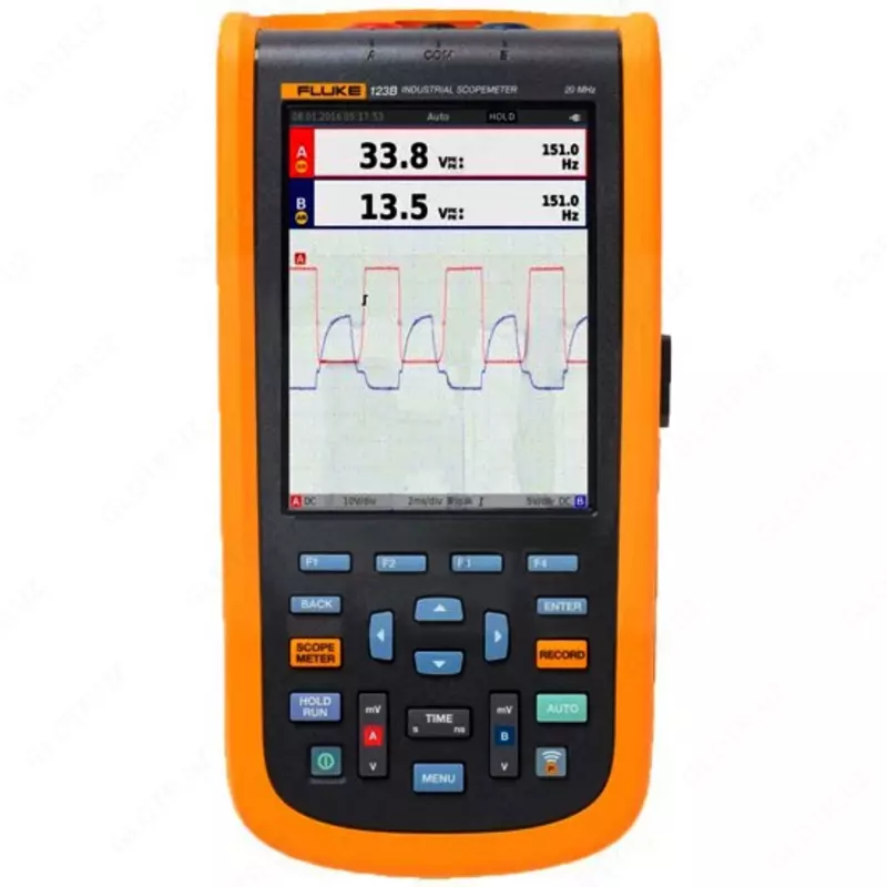 Fluke 123B sanoat qoʻl osiloskopi (20 MGts)