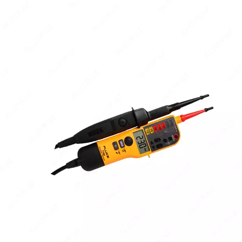 Fluke T150 — тестер напряжения/целостности с ЖК-дисплеем, омметром и переключаемой нагрузкой