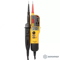 Fluke T130 — тестер напряжения/целостности с ЖК-дисплеем и переключаемой нагрузкой