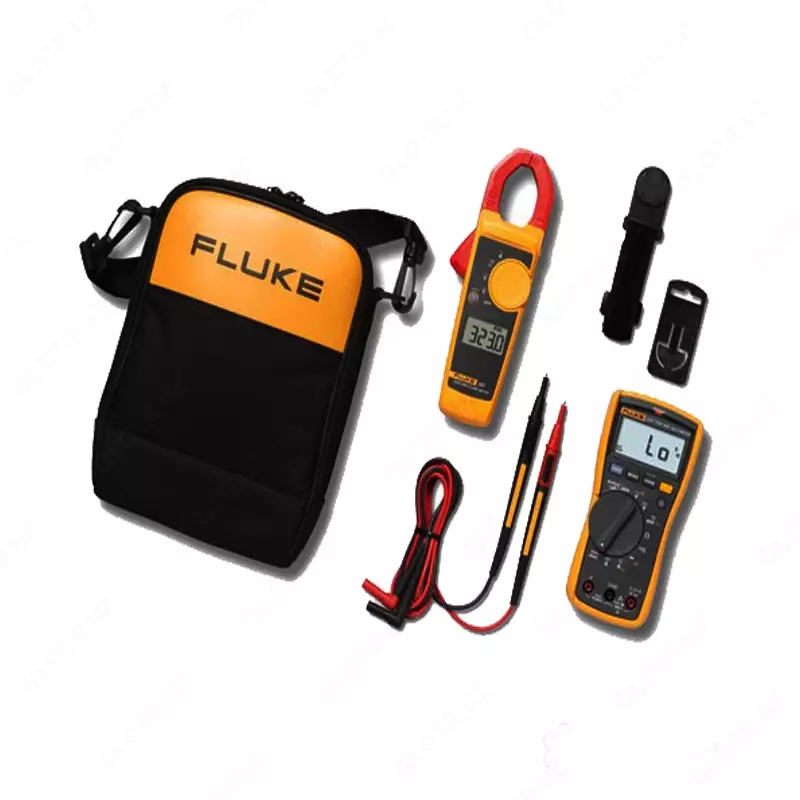 Fluke 117/323 — комплект мультиметра и токоизмерительных клещей с измерением TrueRMS