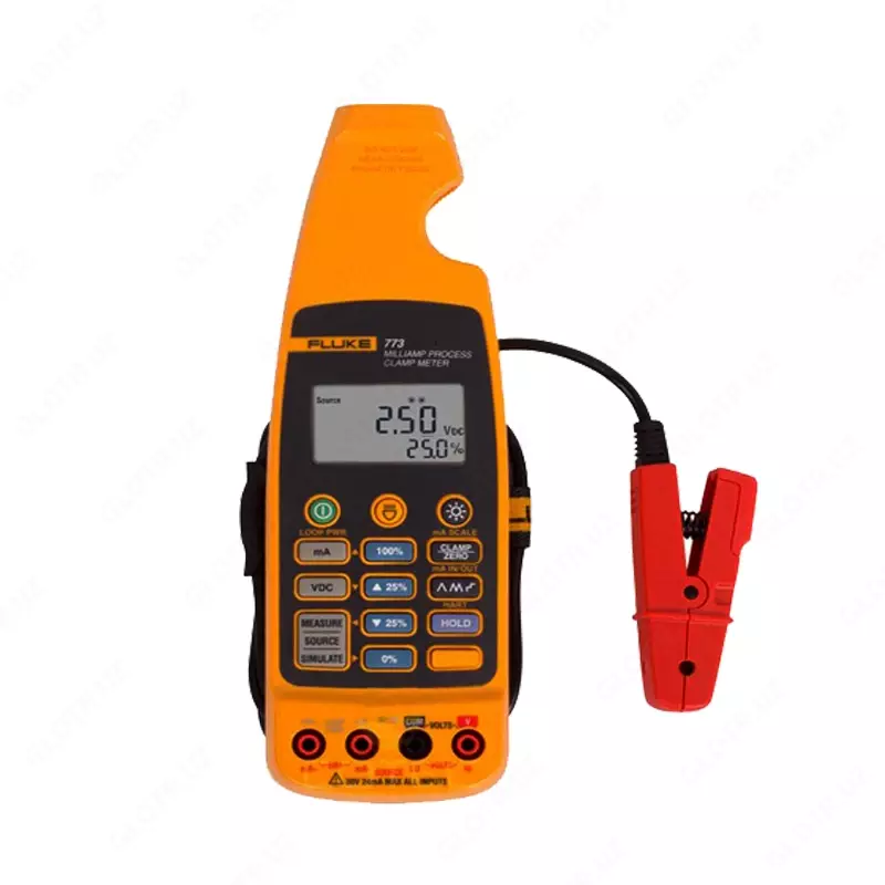 Fluke 773 kichik oqimlarini o'lchash uchun Shomil bilan multimetre
