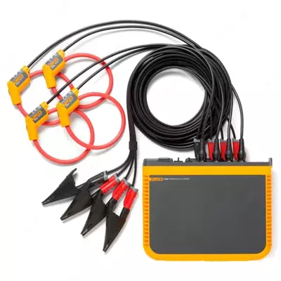 Fluke 1746/30/EUS — регистратор качества электроэнергии для трехфазной сети с токоизмерительными датчиками iFlex 24 дюйма/60 см, 3000 А (европейская сертификация)