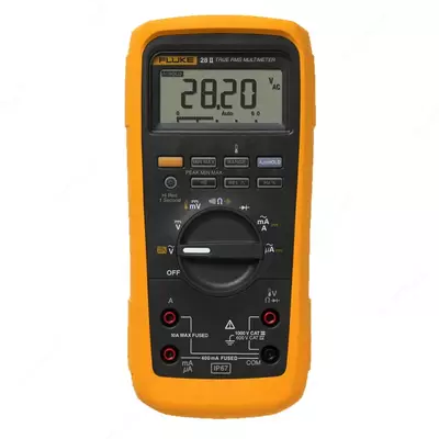 Fluke 28 II — промышленный цифровой мультиметр True-RMS со степенью защиты IP67 - Цена по запросу
