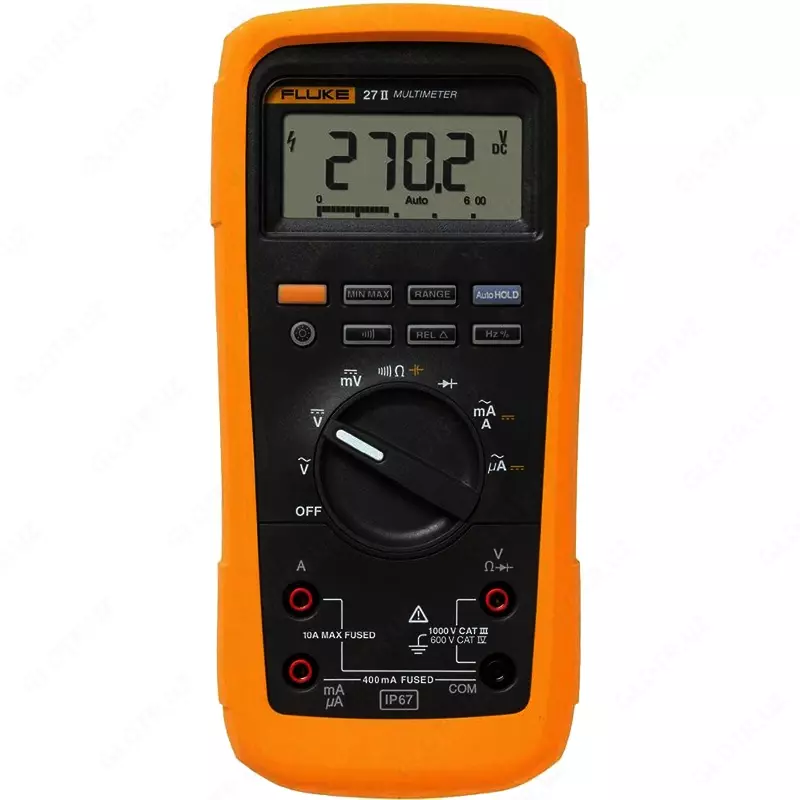 Fluke 27 II — промышленный мультиметр со степенью защиты IP67