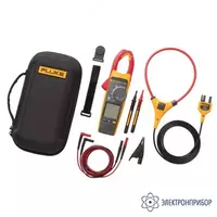 Fluke 378 FC — токоизмерительные клещи с датчиком iFlex для бесконтактного измерения истинных среднеквадратичных значений постоянного/переменного тока и напряжения - от 1 000 сум