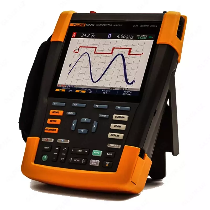 Fluke MDA-550-III - dvigatel mil va harmoniklar bilan to'rt kanalli elektr uzatish analizatori