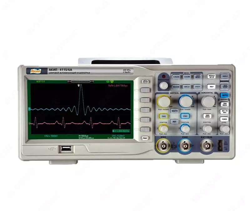 AKIP-4115/4A - raqamli saqlash osiloskopi