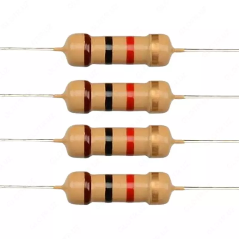 CF-100 (C1-4) 1w, 10 Ohm, 5%, uglerod qarshiligi
