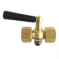 Manometr uchun uch tomonlama kran