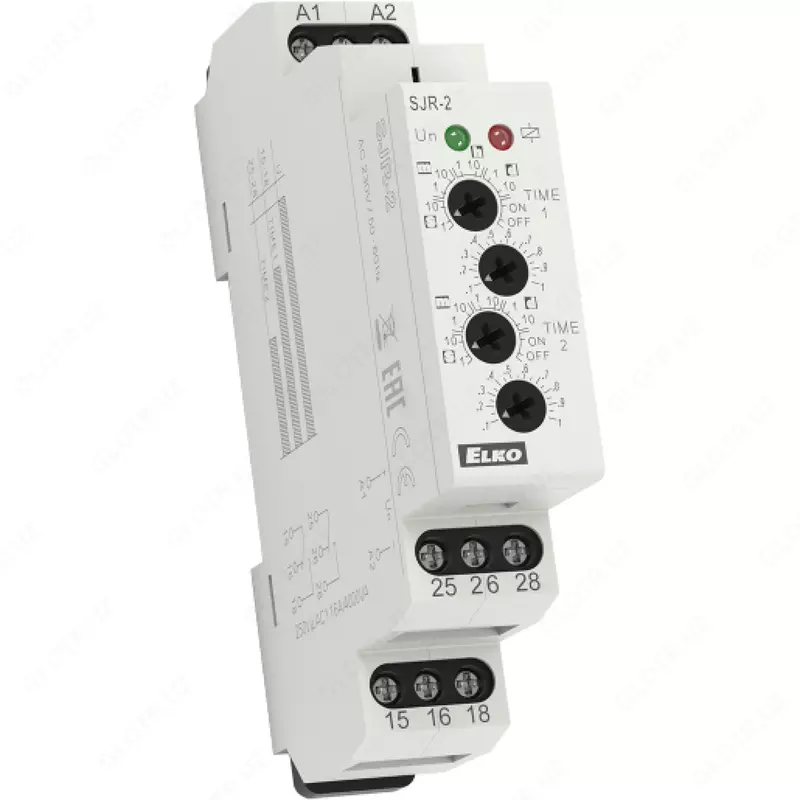 TER-3D Термостат 0.. +60 °C AC / DC 24-240V - 1 500 000 сум