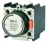 Приставка ПВИ-22 задержка на выкл. 10- 180сек. 1з+1р ИЭК