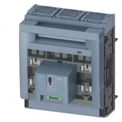 ПРЕДОХРАНИТЕЛЬНЫЙ РАЗЪЕДИНИТЕЛЬ 3-ПОЛЮСА, NH3, 630A 60MM ШИННАЯ СИСТЕМА COVER LEVEL 32/70 MM РАМОЧНЫЙ ЗАЖИМ FUSE MONITORING ELECTROMECHANICAL