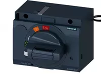 Поворотный привод с фронтальной установкой. IEC IP30/40 принадлежность для: 3VA2 400/630