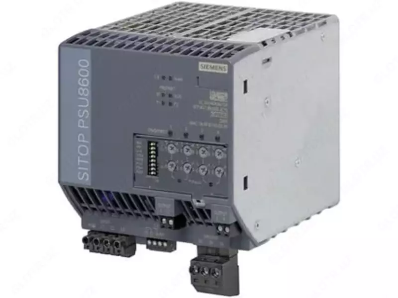 Блок питания/ SITOP PSU8600 3AC 40A/4x10A PN Geregelte Stromversorgung Eingang: 3AC 400-500 V Ausgang: DC 24 V/40 A/4x 10 A mit PN/IE-Anschluss Webserver integriert OPC UA