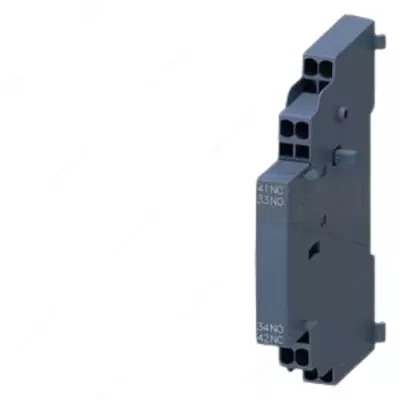 Yon blok-PIN 1no+1nz, vintli qisqichlar, s00 standart o'lchamdagi 3rv2 elektron to'xtatuvchilari uchun...