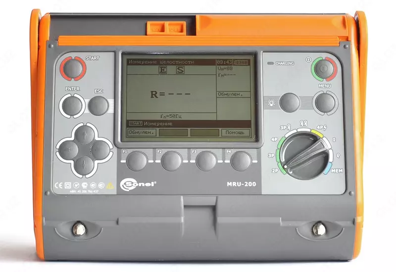 Измеритель параметров заземляющих устройств MRU-200