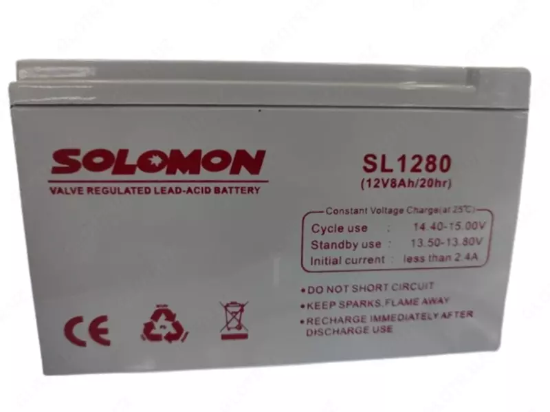 Аккумулятор Solomon 12/8A