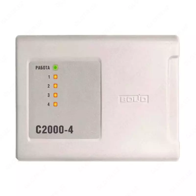 Блок приемно-контрольный охранно- пожарный С2000-4