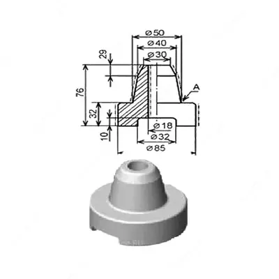 Изолятор низковольтный 3110 - от 1 000 сум / шт.