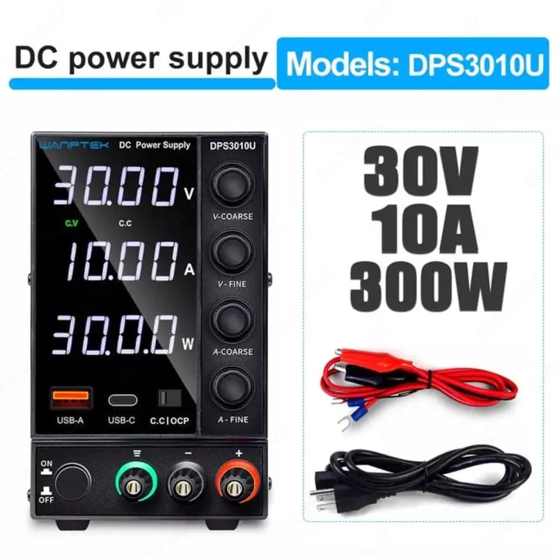 Лабораторный блок питания Wanptek DPS3010U: Регулируемый источник питания для DIY и научных экспериментов