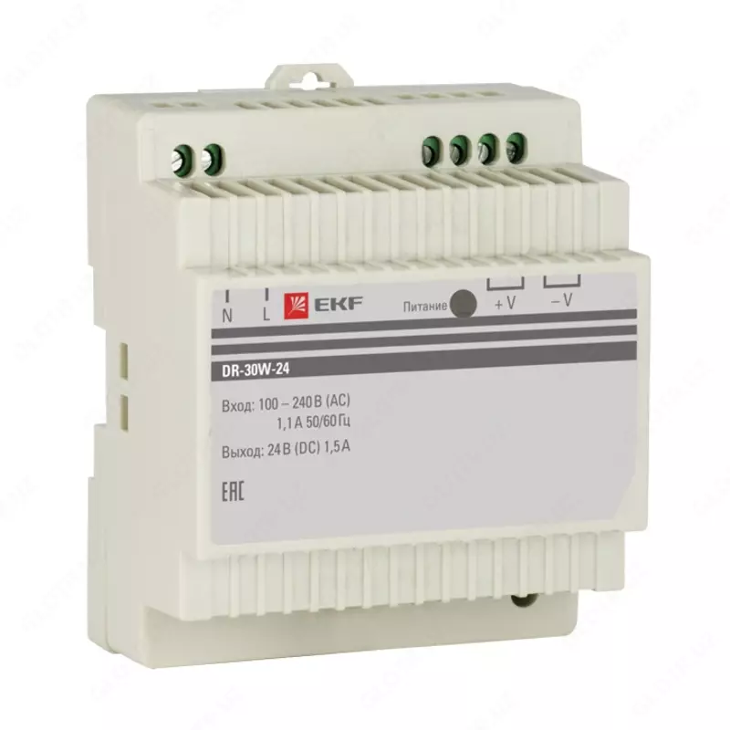 Блок питания 24В DR-30W-24 EKF PROxima: Эффективное и Надежное Энергоснабжение