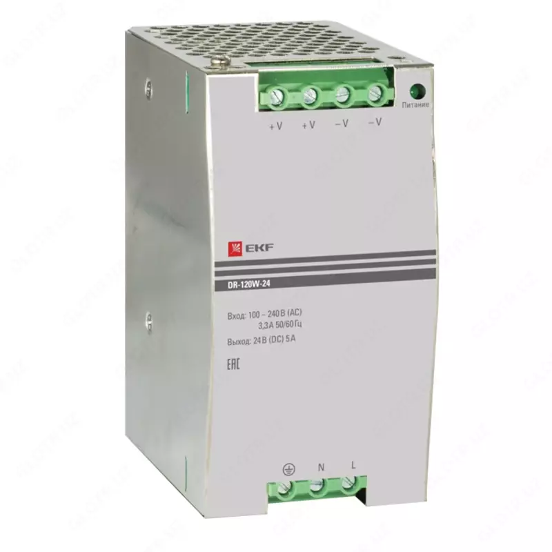 Блок питания 24В DR-120W-24 EKF PROxima - от 1 000 сум