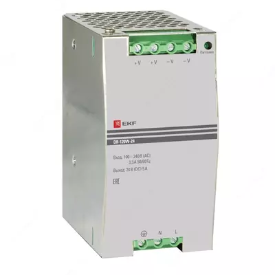 Блок питания 24В DR-120W-24 EKF PROxima - от 1 000 сум / шт.