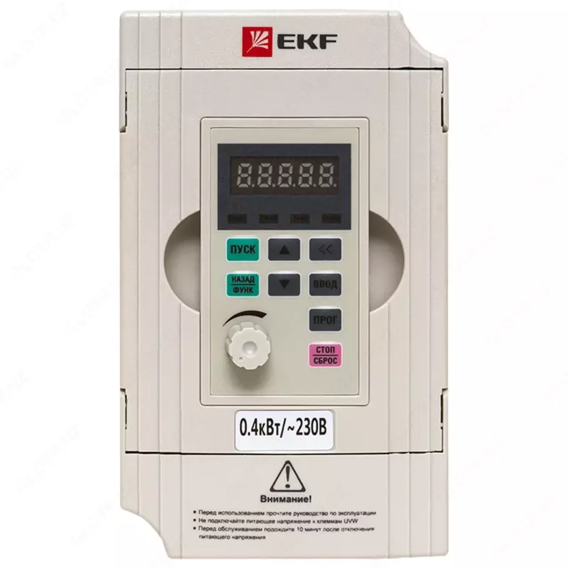 Преобразователь частоты 0.4/0.75кВт 1х230В VECTOR-100 EKF PROxima