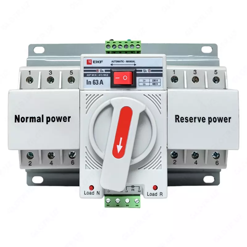 1 000 so'mdan Qurilma AVR MSV 63a (C) 3R 400V EKF PROxima