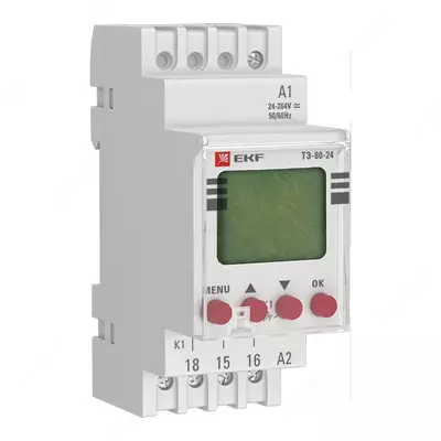 Таймер электронный двухканальный ТЭ-80 24-230В EKF