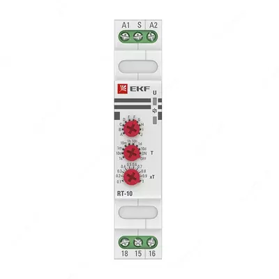 Реле времени (10 устанавл. функц.) RT-10 12-240В EKF PROxima
